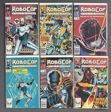 RoboCop #1-6 Complete Run Lot Marvel Comics 1990 Movie Adaptation picture