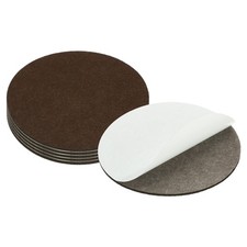 6.5 Inch Diameter Lamp Base Felt 6Pack 3mm Thickness Round Felt Coffee picture