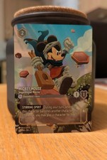 Disney Lorcana Mickey Mouse 221/204 Inspirational Warrior Enchanted NM  🔥🔥🔥 picture