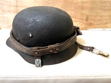 WW2 German Helmet Carrier Trench Made by Soldier picture