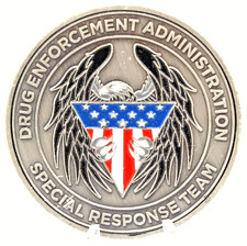 DEA Miami Field Division SRT Special Response Team Challenge Coin 2in picture
