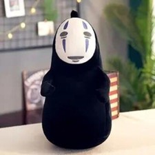 Studio Ghibli No-Face Plush Toy – 30cm Spirited Away Anime Doll Kawaii Gift picture