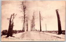 Courteaux Near Chateau Thierry Aisne Historic Road 204 France Unposted Postcard picture