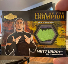 Fleer/SkyBox 2001 WWE Piece of the Champion Matt Hardy PC-MH Memorabilia picture