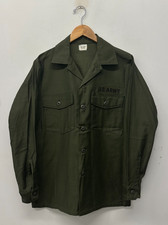 NOS OG-107 Fatigue Shirt, Size 15 1/2 x 33, Dated 1973, US Army, W-55 picture