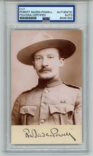 Robert Baden-Powell ~ Signed Autographed Authentic Signature ~ PSA DNA Encased picture