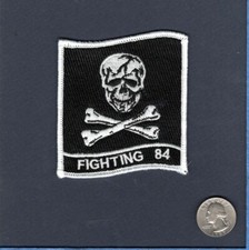 VF-84 JOLLY ROGERS US NAVY Grumman F-14 Tomcat  Fighter Squadron Patch picture