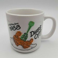 Vintage 80s Holiday Inn Coffee Mug Advertising Cup First String Gleam Team Award picture