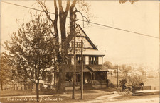 1910 RPPC Old Ladies Home Rutland VT Real Photo Postcard Posted Vermont Antique picture