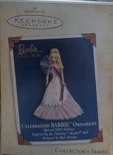 2005 Hallmark Bob Mackie Keepsake Barbie Ornament Holiday Celebration  picture