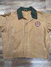 CC FILSON Tin Cloth Jacket Cotton Hunting Fishing Sz XL picture