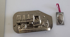Vintage Chocolate Candy Mold Lot Single Halfs Vormenfabriek Tilburg Truck Lorry picture