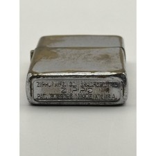Vintage 1951 Zippo Heavy Finish Wear Non-Matching Insert (Has been sent to Zippo picture