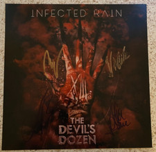 Infected Rain  **HAND SIGNED**  12x12 photo ~ AUTOGRAPHED - The Devils Dozen picture