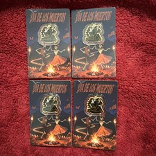 Lot of 4 – 2026 Liberia Día de Los Muertos Bailando 1/1000 oz .9999 Gold picture
