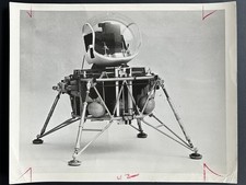 1963 NASA Langley Lunar Research Craft Prototype Press Photo picture