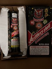 Firework Label Salute Box ￼ picture