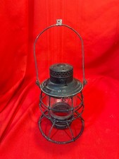 Antique Adlake Reliable Railroad Lantern Frame & Globe picture