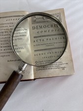 Antique Vintage Mid-Century Magnifying Glass Made in France 4