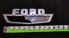 Metal OEM Vintage 1961-67 Ford Truck Emblem Chrome Badge C3TB-16A652-B picture