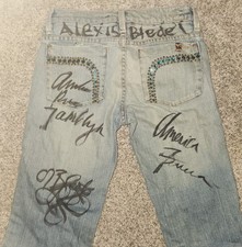Autographed Jeans From Cast Of The Sisterhood Of The Traveling Pants picture