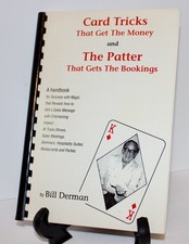 CARD TRICKS THAT GET THE MONEY by BILL DERMAN CARD MAGIC SIGNED picture