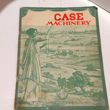 Case 1918 Original Agriculture Machinery Advertising Brochure, Green/Beige/Red picture