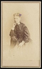 Photo:Washington DC Maine Woman 1861-1865 Gardner Portrait CDV picture
