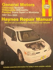 GM Chevrolet Venture Oldsmobile Silhouette Haynes 1997-2005 picture