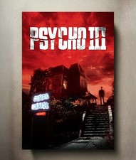 Psycho III 8x12 Metal Movie Poster Sign picture
