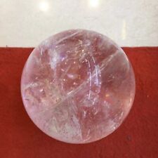 Natural Clear Crystal Ball Sphere Quartz Crystal Mineral Reike 102mm 3.4 LB picture