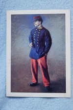 A Soldier - Gustave Caillebotte - Art Postcard picture