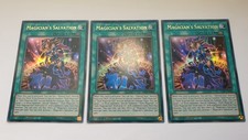 3 x Magician's Salvation - RA01-EN068 - Ultra Rare 1st Ed - YuGIOh Playset picture