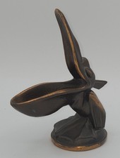 Vintage Art Deco Pelican Pipe Rest Cigar Holder Ashtray USA 6