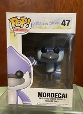 Funko Pop Regular Show Mordecai 47 — Rare Vaulted Grail — Not Mint picture