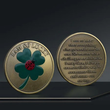 St. Patrick's Day Lucky Holiday Challenge Coin Collectable Commemorative 1-pc picture