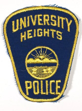 obsolete collectible patch Vintage Ohio UNIVERSITY HEIGHTS  picture