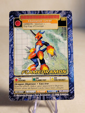 Bandai 2000 Digimon Digi-Battle Flamedramon BO-122 Non-Sport Card English picture
