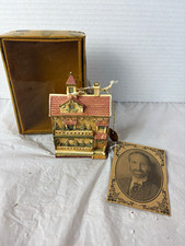 Vtg 1999 House of Louis Nichole Kurt Adler Victorian Dollhouse Ornament Opens picture