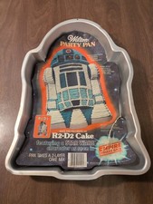R2 D2 Vintage Wilton Star Wars Cake Party Bake & Decorate Pan 1980 R2D2 & insert picture