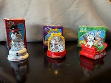 Vintage 1996 McDonald’s Disney 101 Dalmatians Snow Globe Lot of 3 picture