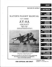 424 Page 1973 Hawker Siddeley AV-8A HARRIER NAVAIR 01-AV8A-1 Flight Manual on CD picture