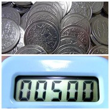 500 MATCHING PACHISLO SLOT MACHINE TOKENS - Standard 984
