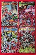 Spawn / WildC.A.T.S #1-4, Alan Moore, Complete Set, Image Comics 1996 VF/NM picture