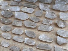 Natural Clear Quartz Crystal Points 1 to 3 Inches, Wholesale Bulk Lot picture