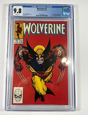 Wolverine #17 (1989) CGC 9.8 WP Iconic cover by John Byrne  picture