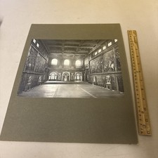 VTG Palazzo Vecchio Hall Of the 500 Mounted Florence Italian Architecture Photo picture