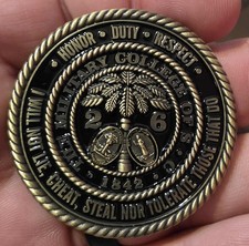 The Citadel Military College Of South Carolina Mike Company Challenge Coin picture