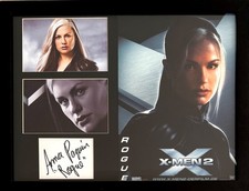 Anna Paquin, 'Rogue' From Marvel's 'X-Men' Hand Signed 40x30cm Card, Photo & COA picture