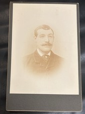 1904-07 NY Highlanders Yankees Deacon McGuire Baseball Cabinet Card Future HOF? picture